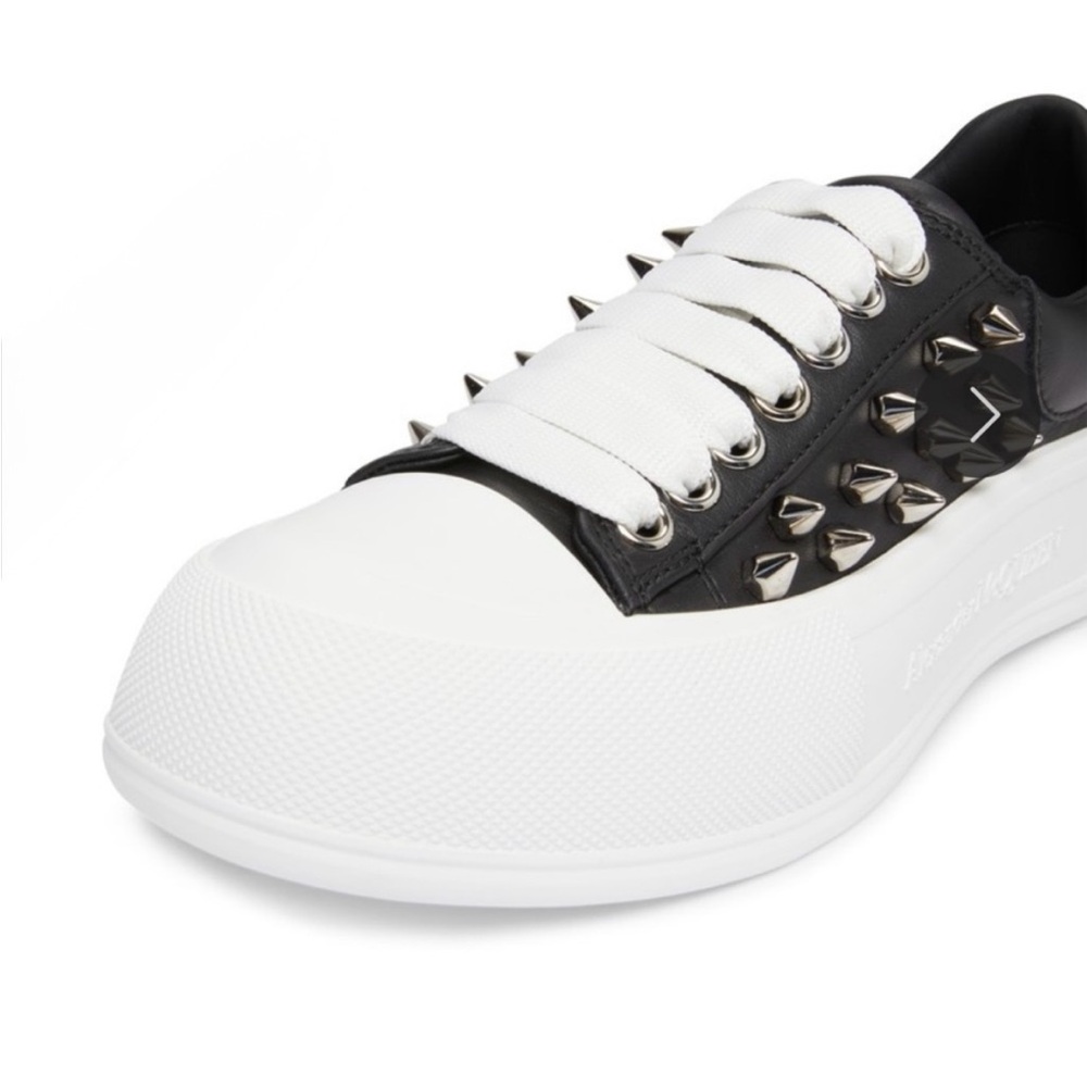 Alexander McQueen
Deck Plimsoll sneakers size 8.5 D new SINGLE LEFT SHOES ONLY